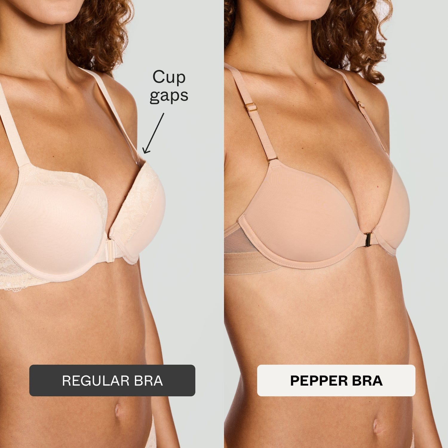 Demi Racerback T-Shirt Bra Ecru - Image 5