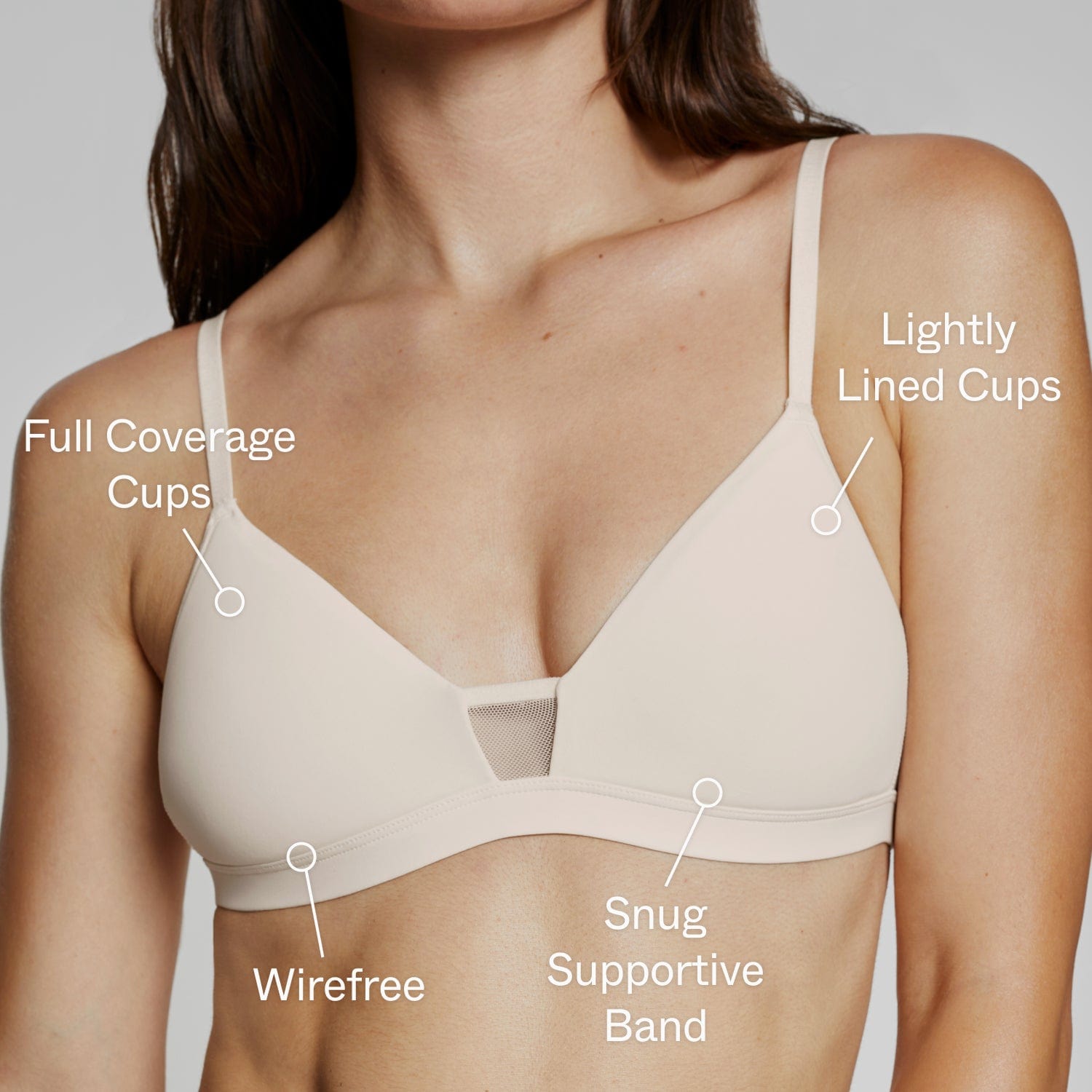 FeelGood Wirefree T-Shirt Bra Black - Image 4