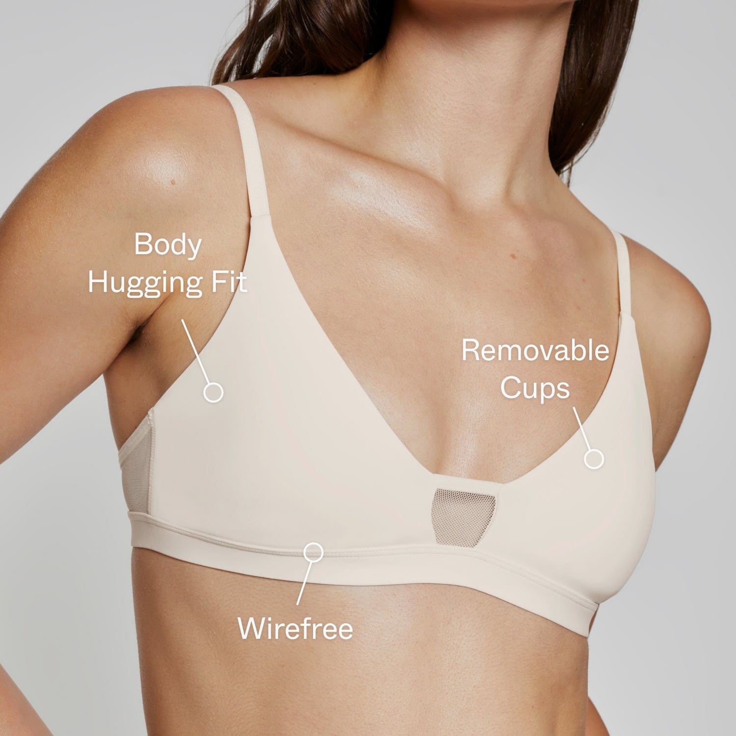Limitless Wirefree Scoop Bra Buff - Image 2