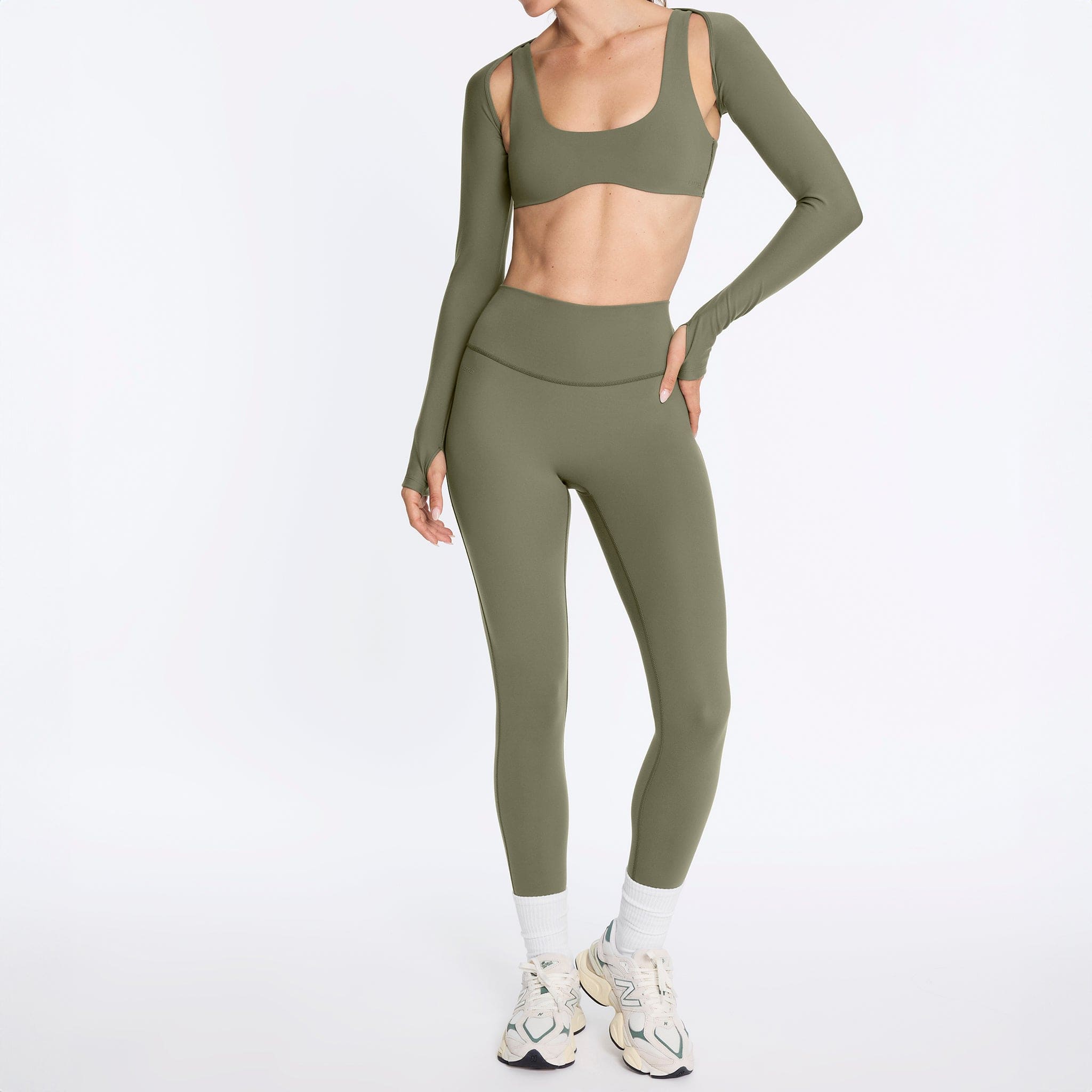 Sculpting Legging Olive - Image 6